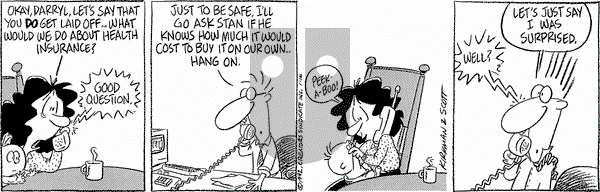 Baby Blues - Thursday January 16, 1992 Comic Strip