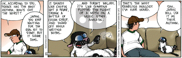 Get Fuzzy on Thursday November 17, 2016 Comic Strip