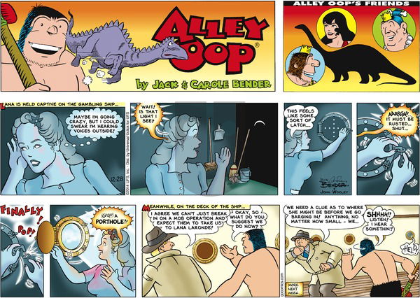 Alley Oop - Sunday December 28, 2014 Comic Strip