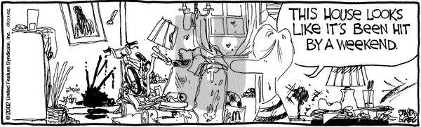 The Buckets on Wednesday September 18, 2002 Comic Strip