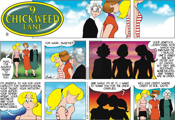 9 Chickweed Lane on Sunday June 27, 2010 Comic Strip