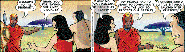 Alley Oop on Wednesday July 15, 2015 Comic Strip