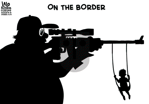 Lalo Alcaraz on Tuesday July 15, 2014 Comic Strip