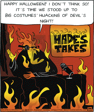 Brevity on Monday October 30, 2017 Comic Strip