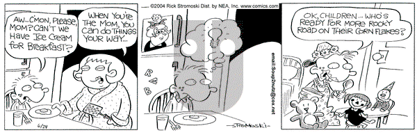 Soup to Nutz - Old on Thursday June 24, 2004 Comic Strip