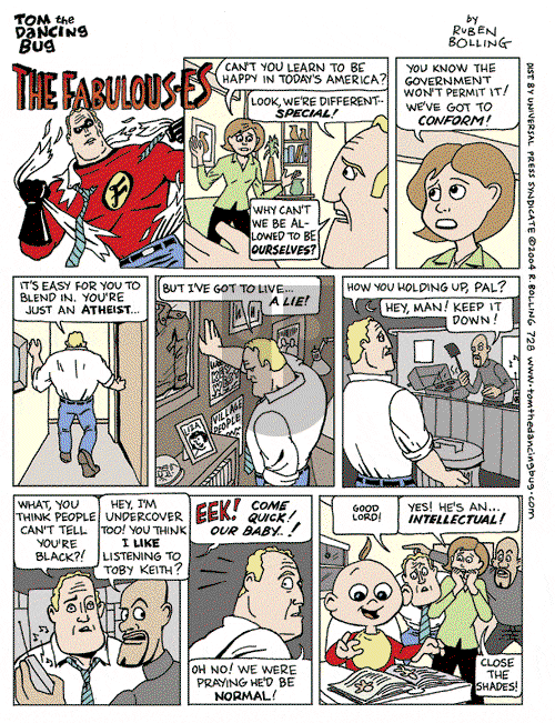 Tom the Dancing Bug on Saturday December 4, 2004 Comic Strip