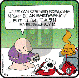 Ziggy on Saturday October 6, 2001 Comic Strip