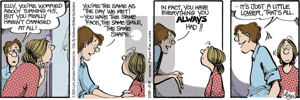 For Better or For Worse - Saturday August 24, 2024 Comic Strip