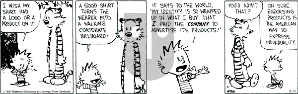 Calvin and Hobbes - Thursday August 27, 1992 Comic Strip