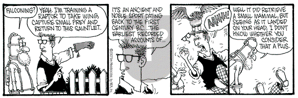Monty on Monday October 15, 2007 Comic Strip