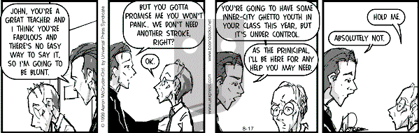 The Boondocks on Tuesday March 20, 2007 Comic Strip