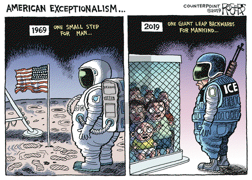 Rob Rogers on Wednesday July 17, 2019 Comic Strip