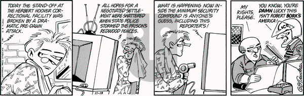 Doonesbury on Friday November 13, 1987 Comic Strip