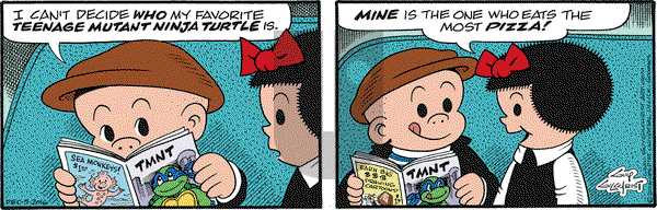 Nancy on Monday December 5, 2016 Comic Strip