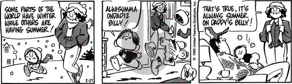 Rose is Rose on Monday February 27, 1989 Comic Strip