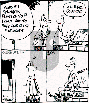 Reality Check on Friday November 14, 2008 Comic Strip