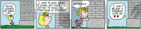 Peanuts - Tuesday September 19, 2000 Comic Strip