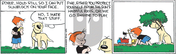 Red and Rover on Wednesday June 30, 2010 Comic Strip