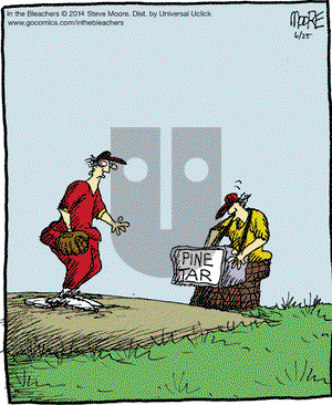 In the Bleachers on Wednesday June 25, 2014 Comic Strip