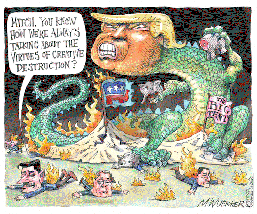 Matt Wuerker on Thursday October 13, 2016 Comic Strip