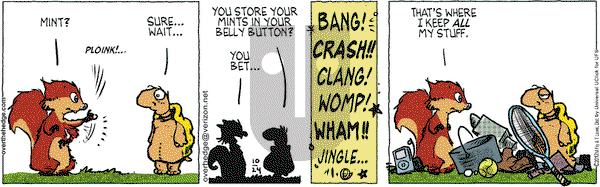 Over the Hedge on Wednesday October 24, 2012 Comic Strip