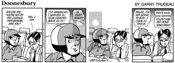 Doonesbury on Tuesday June 4, 1996 Comic Strip