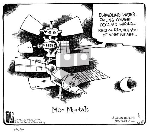 Tom Toles on Sunday August 17, 1997 Comic Strip