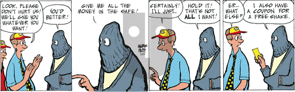 Lucky Cow on Tuesday May 31, 2005 Comic Strip