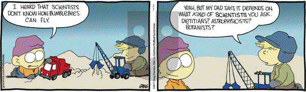 The Buckets on Wednesday February 1, 2017 Comic Strip