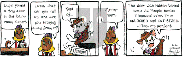 Breaking Cat News on Monday March 5, 2018 Comic Strip