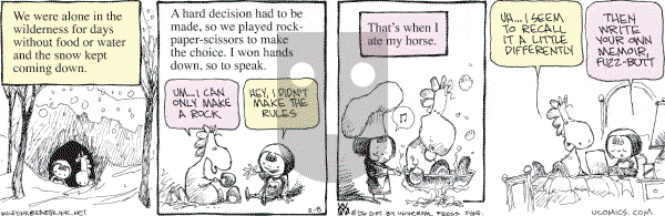 Non Sequitur - Wednesday February 8, 2006 Comic Strip