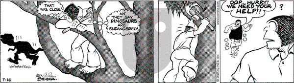 Alley Oop on Saturday July 16, 2005 Comic Strip