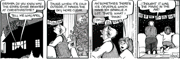 For Better or For Worse on Monday December 25, 2000 Comic Strip