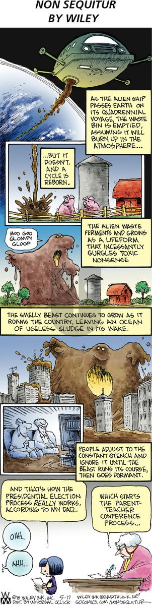 Non Sequitur on Sunday May 17, 2015 Comic Strip