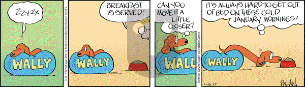Drabble on Monday January 16, 2017 Comic Strip