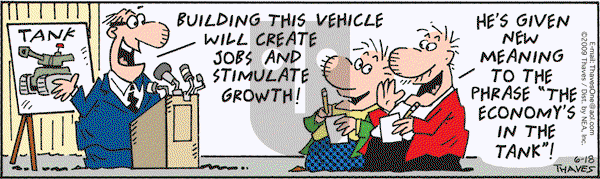 Frank and Ernest - Thursday June 18, 2009 Comic Strip