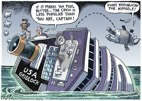 Rob Rogers on Thursday January 19, 2012 Comic Strip