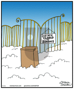 Half Full - Thursday November 13, 2014 Comic Strip