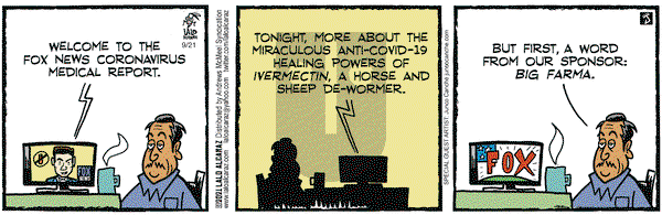 La Cucaracha on Tuesday September 21, 2021 Comic Strip