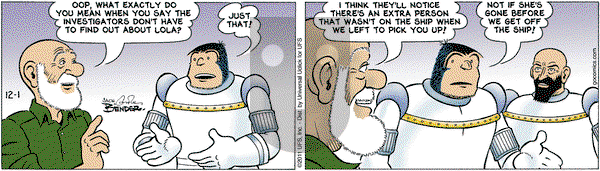 Alley Oop on Thursday December 1, 2011 Comic Strip