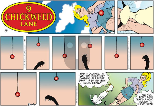 9 Chickweed Lane on Sunday June 24, 2001 Comic Strip
