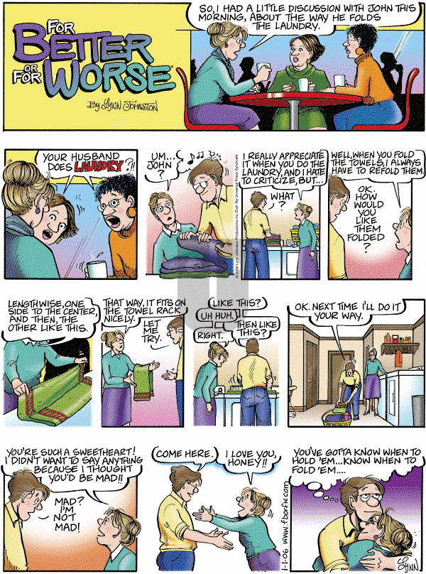 For Better or For Worse - Sunday January 1, 2006 Comic Strip