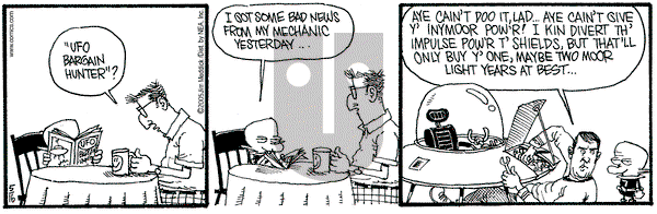 Monty on Monday May 16, 2005 Comic Strip