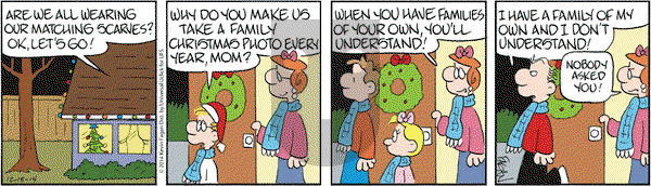 Drabble on Monday December 15, 2014 Comic Strip
