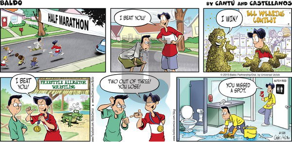 Baldo on Sunday June 28, 2015 Comic Strip