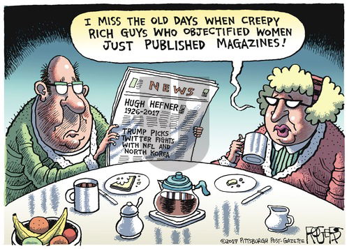 Rob Rogers on Sunday October 1, 2017 Comic Strip