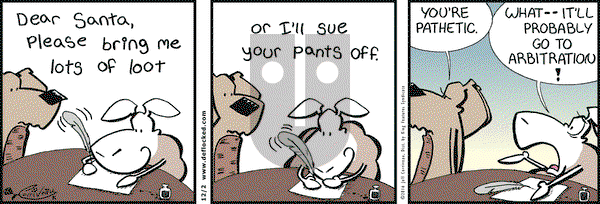 DeFlocked on Friday December 2, 2016 Comic Strip