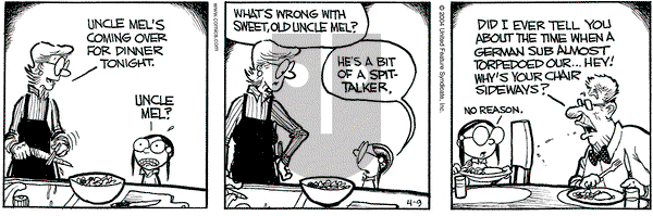 Grand Avenue on Friday April 9, 2004 Comic Strip