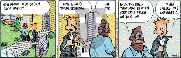 Frazz on Monday August 29, 2011 Comic Strip