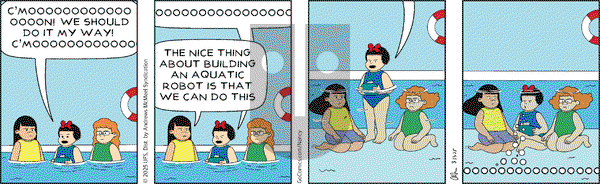 Nancy on Thursday March 13, 2025 Comic Strip
